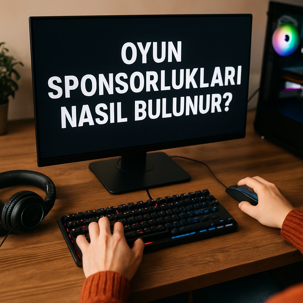 Oyun Sponsorlukları Nasıl Bulunur?