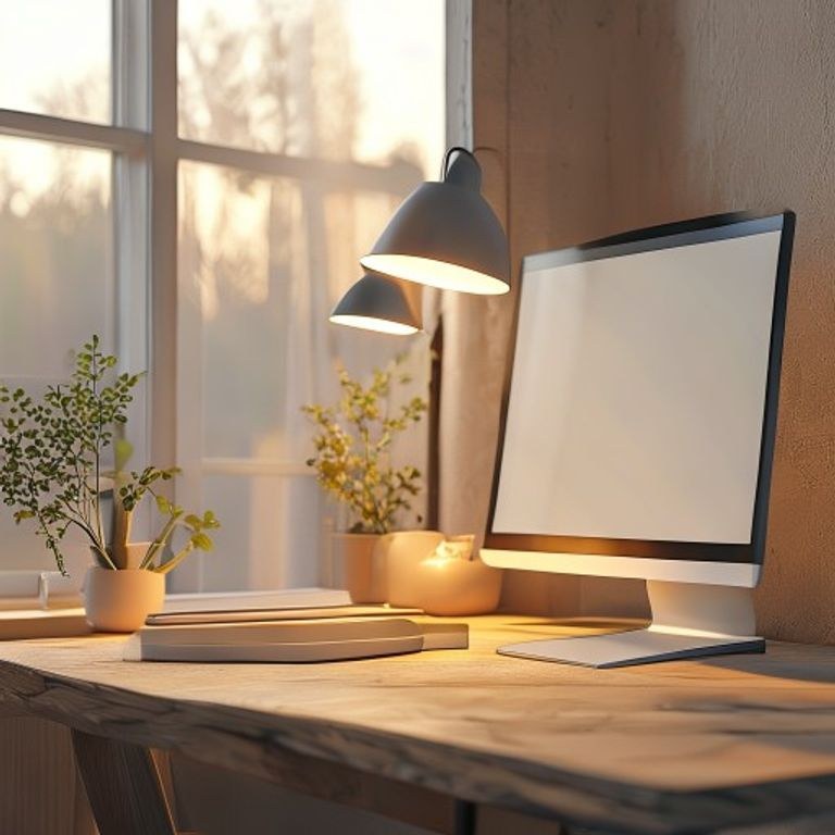Evde çalışma alanında ergonomik aydınlatma nasıl kurulur?