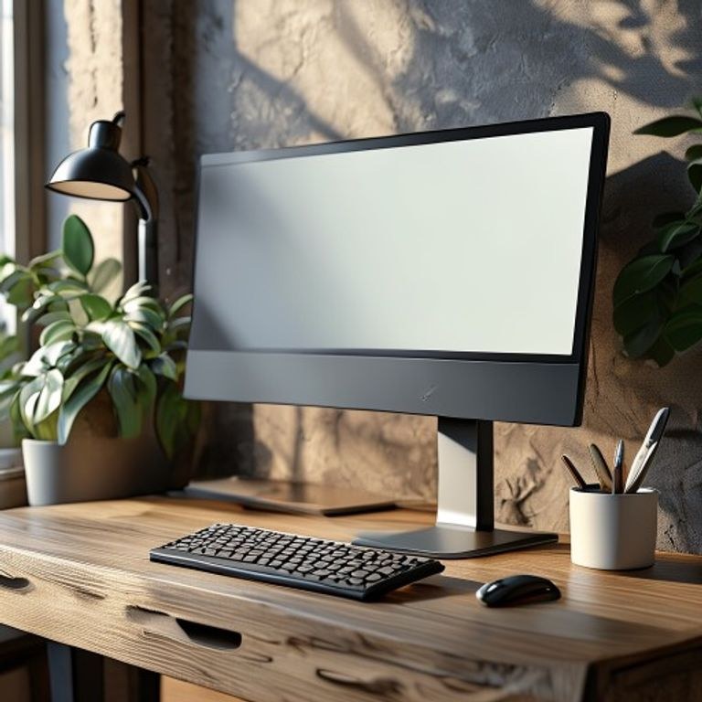 Ev ofis kurulumunda ergonomik monitör yüksekliği nasıl ayarlanır?